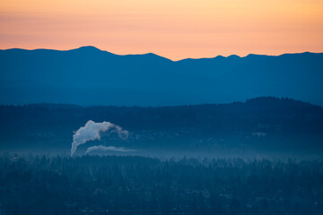 Pacific Northwest sunrise