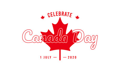 1st, 2020, background, banner, birthday, calligraphy, canada, canada day, canadian, card, celebrate, celebration, congratulation, country, day, decoration, design, event, greeting, happy, history, hol