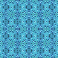 Modern Geometric Seamless Pattern Mosaic