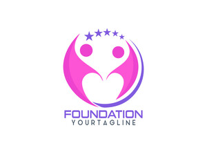Professional charity and Foundation logo design