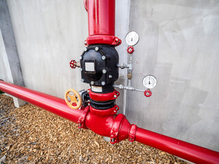 Firefighting systems in power plant.