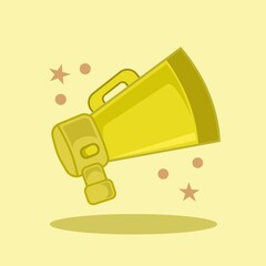 flaying speaker boost flat design