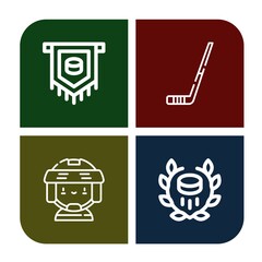 Set of rink icons