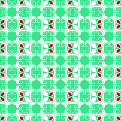 Colorful seamless pattern for design and background
