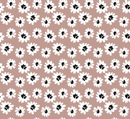 seamless flower pattern, floral print.