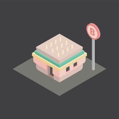 Isometric fast-food joints