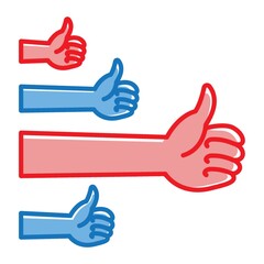 Handsshowingthumbsup