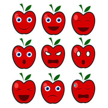 Apple Cartoon Apple Cartoon