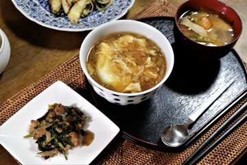 あんかけ卵粥