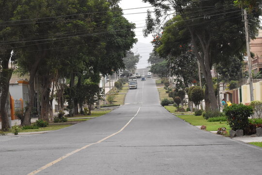 street next to Plaza de Chosica - Lima - Per&uacute;