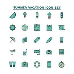Summervacationiconset