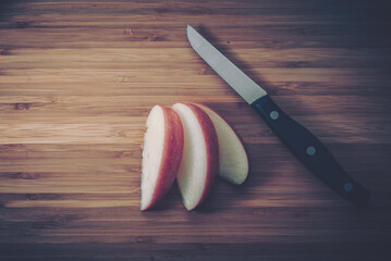 Fresh Apple; Food Background; closeup