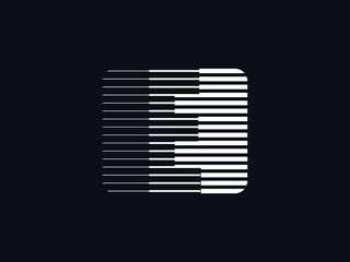 Letter E Monogram Logo