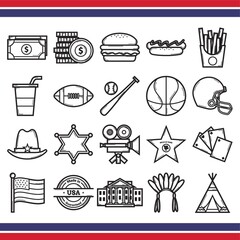 CollectionofUSAicons