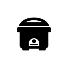 rice cooker icon vector symbol template