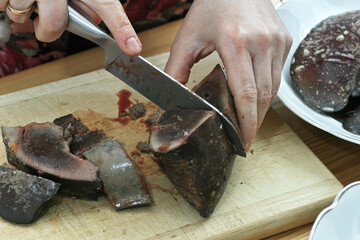 Preparation of Liver pate.