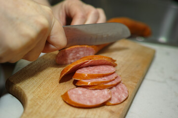 Pizza home in Polish conditions.