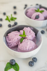 blueberry ice cream