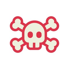 Obraz premium Skull and crossbones