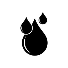 water drop icon vector design template