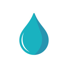 water drop icon vector design template