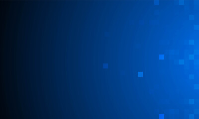 Obraz premium Abstract blue random pixel background vector design.