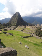 Machu Picchu Peru Incan ruins and surrounding landscape 2019