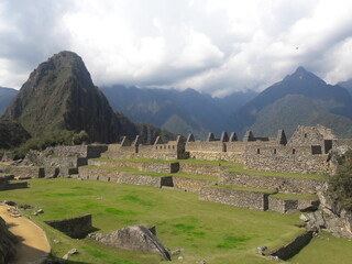 Machu Picchu Peru Incan ruins and surrounding landscape 2019