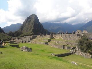 Machu Picchu Peru Incan ruins and surrounding landscape 2019