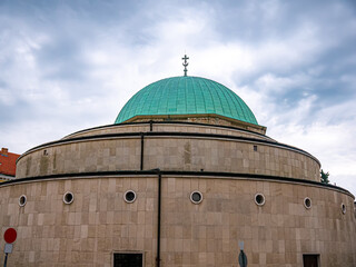 View on a mosque in Pecs
