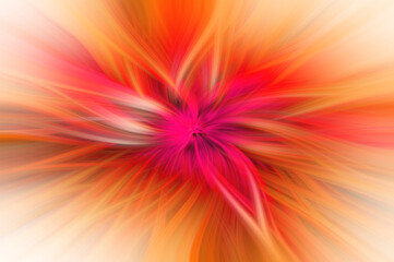 multicolored and abstract twirl made in artistic form