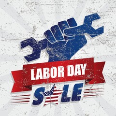 Labor day sale design