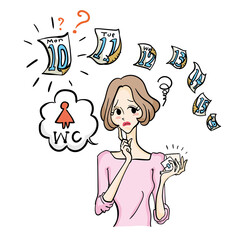 生理不順に悩む女性