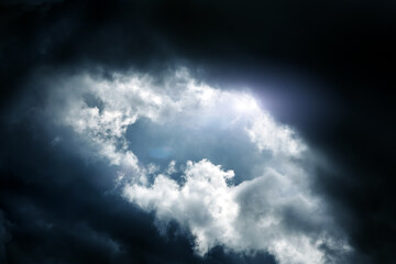 Dramatic Clouds Background