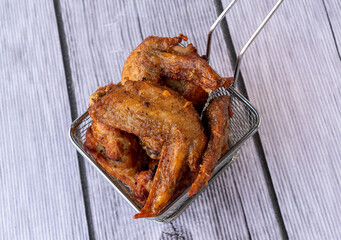 Fried and Grilled Spicy Food