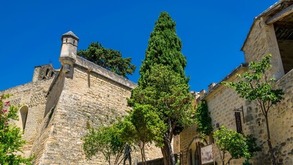 Ansouis, village perché du Luberon dans le Vaucluse -France.