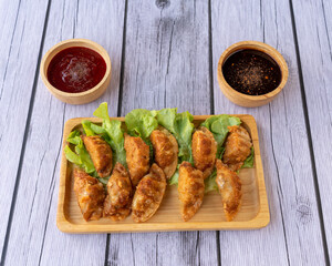 Fried and Grilled Spicy Food
