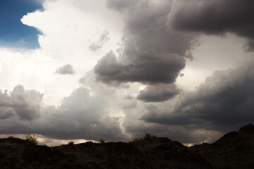 Desert Cumulonimbus Approach