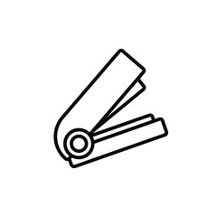 Stapler line icon vector