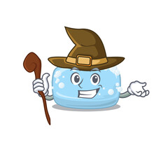 sneaky witch soap cartoon character design style