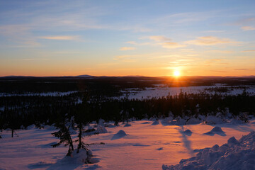 Obraz premium Swedish Sunset