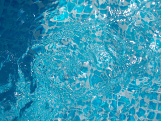 blue water background