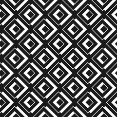 Seamless abstract geometric pattern with stickers of rhombus shape