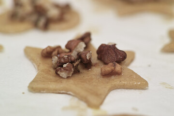 Preparation delicious cookie.