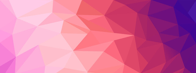 Obraz premium Beautiful colorful low poly backdrop