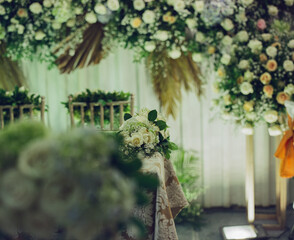 Naklejka premium Wedding Flower
