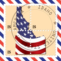 Idaho stamp
