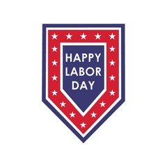 US labor day pennant