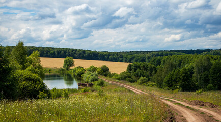 landscape with river