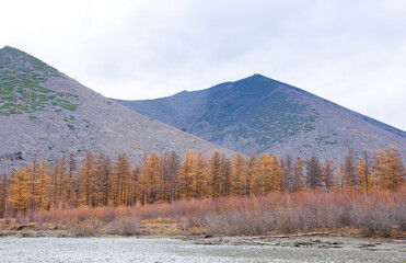 autumn in the mountains